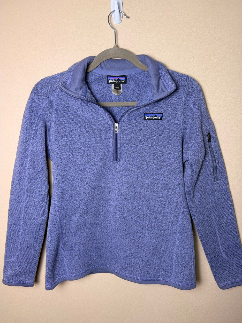 Patagonia Better Sweater 1/4 Zip Fleece U Pine Purple Pullover Size Small GUC - Picture 3 of 8